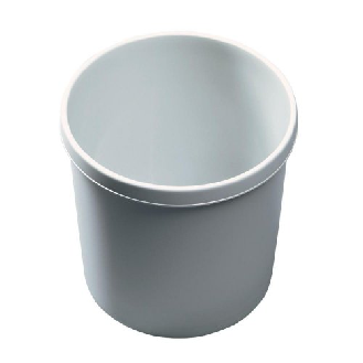 Papierkorb 18 l 320 mm lichtgrau-Beschreibung lesen