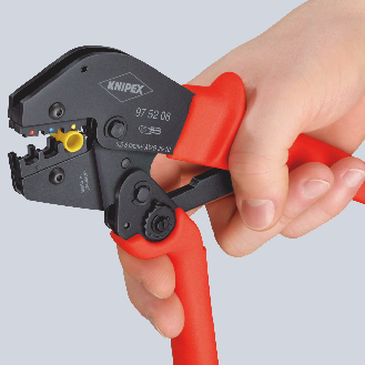 Crimp-Hebelzange für Aderendhülsen 35+50qmm-Beschreibung lesen
