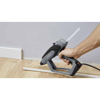 Heißklebepistole GluePRO 300  im Karton-Beschreibung lesen