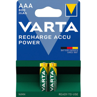 VARTA Rechargeable Power Accu Micro 2er Blister-Beschreibung lesen