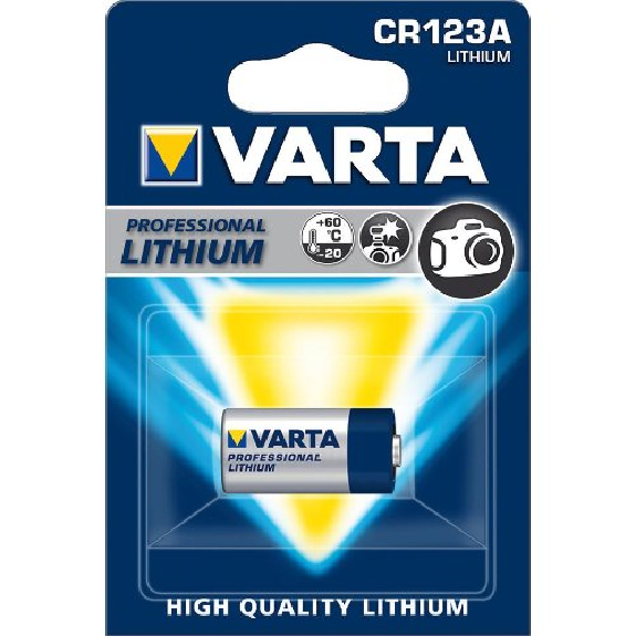 VARTA Batterie Profess. CR123A 2er Blister, 3,0V-Beschreibung lesen