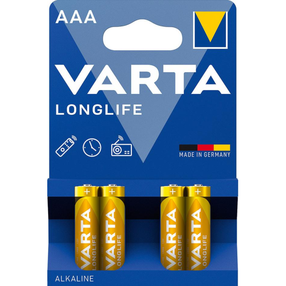 Batterie Longlife AAA, 8-er Folie Batterie Longlife AAA, 8-er Folie-Beschreibung lesen