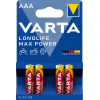 Batterie LONGLIFE Max Power AAA 4er Blister Batterie LONGLIFE Max Power AAA 4er Blister