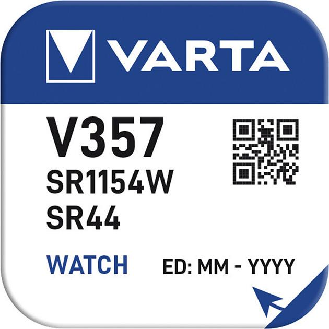 VARTA Uhrenbatterie WatchV357 HighDrain 1St.,1,55V-Beschreibung lesen
