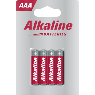 Alkaline Batteries AAA 4er Blister 1st price-Beschreibung lesen