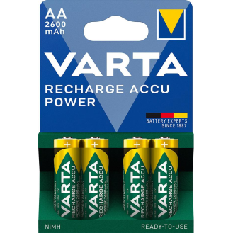 VARTA Professional Akku R2U AA 4-er Blister-Beschreibung lesen
