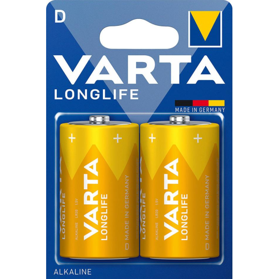 Batterie LONGLIFE D 2er Blister Batterie LONGLIFE D 2er Blister-Beschreibung lesen