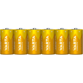 VARTA Longlife Extra Baby/C/LR14 6er Folie, 1,5V-Beschreibung lesen