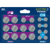 Knopfzellen Mix Megablister 20 ELECTRIC POWER