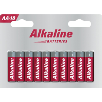 Alkaline Batteries AA 10er Blister 1st price-Beschreibung lesen