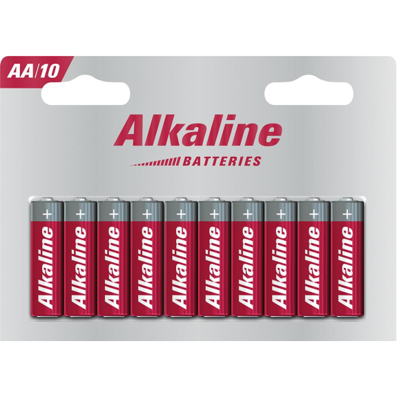 Alkaline Batteries AA 10er Blister 1st price-Beschreibung lesen