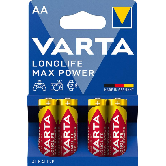 Batterie longlife max power aa 4er blister-Leggi tutto