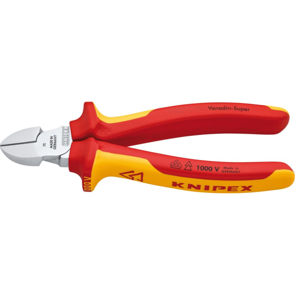 Seitenschneider VDE 180mm Nr.7006 SB Knipex-Beschreibung lesen