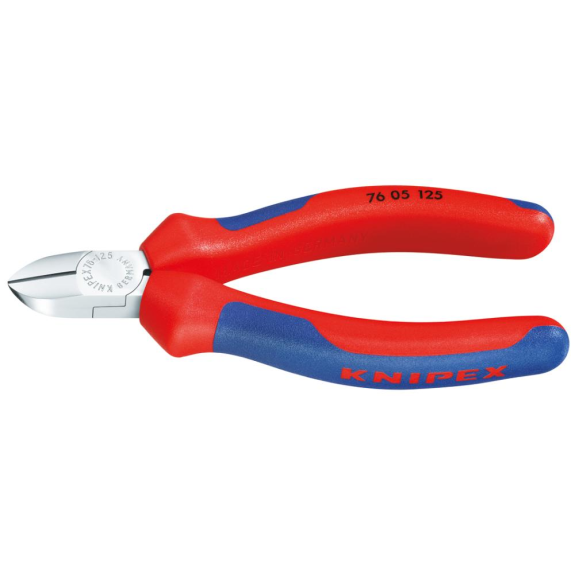 Seitenschneider Elektromechanik verchromtisoliert 125mm KNIPEX-Beschreibung lesen