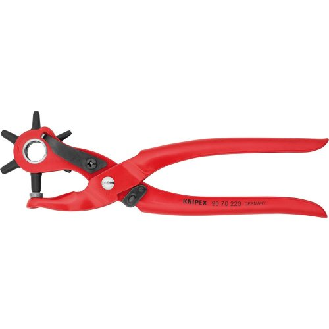 Revolverlochzange 220mm KNIPEX-Beschreibung lesen