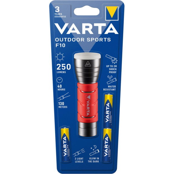 Taschenlampe Outdoor Sports F10 VARTA-Beschreibung lesen