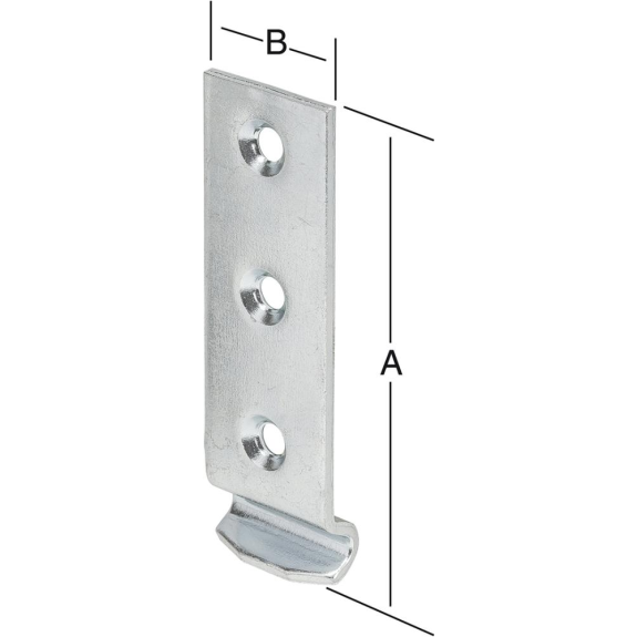 SCHLIESSHAKEN FORM D 46X18MM N ° 9018Z-Leggi tutto