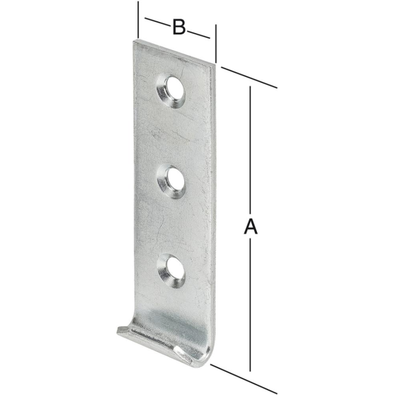 Schliesshaken gerade 44x18mm Nr. 8018Z Schliesshaken gerade 44x18mm Nr. 8018Z-Beschreibung lesen