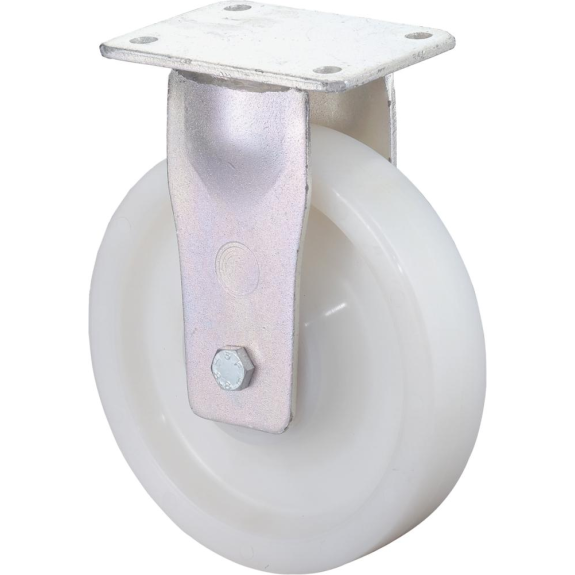 Bockrolle 85mm RR110.B15 Platte,Kst.weiß,KL RR110.B15.085-Beschreibung lesen