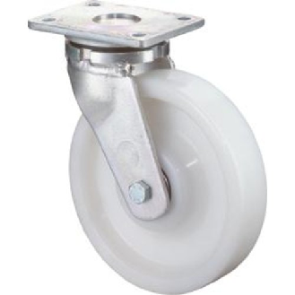Lenkrolle 85mm RR100.B15 Platte,Kst.weiß,KL RR100.B15.085-Beschreibung lesen