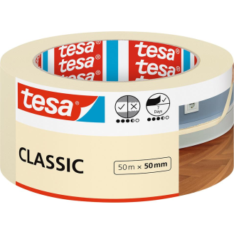 tesa Malerband Classic, 50m:50mm-Beschreibung lesen