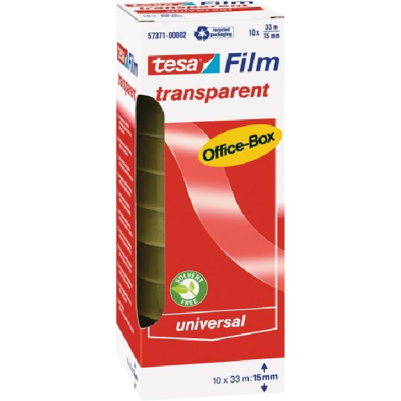 Tesa-Film 33m:15mm transpin Multibox 57371 Tesa-Film 33m:15mm transpin Multibox 57371-Beschreibung lesen