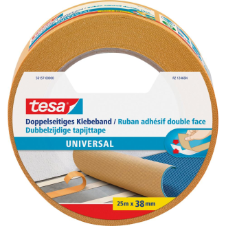 Klebeband doppelseit. 25m x 38mm Universal-Beschreibung lesen