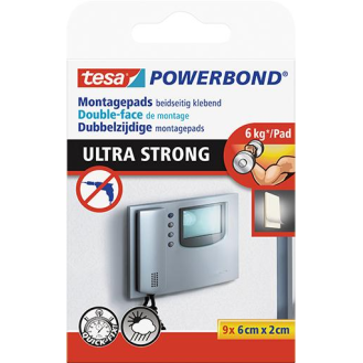 TESA POWERBOND PADS 9 X 0,06 M : 20 MM-Beschreibung lesen