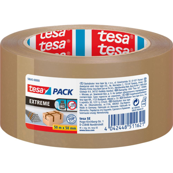 tesapack 50m x 50mm Extreme braun 58645 tesapack 50m x 50mm Extreme braun 58645-Beschreibung lesen