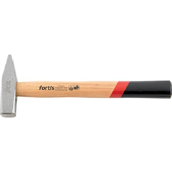 Schlosserhammer DIN1041 mit Hickorystiel 100g FORTIS Schlosserhammer DIN1041 mit Hickorystiel 100g FORTIS-Beschreibung lesen