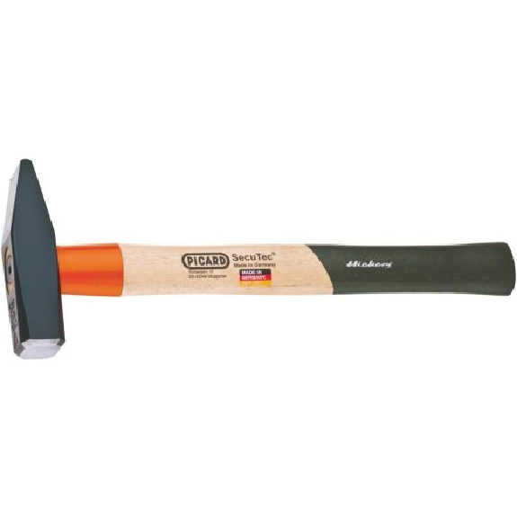 Schlosserhammer Sicutec avec Hickorystiel 600G Rd-Leggi tutto