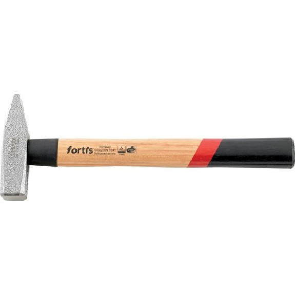 Schlosserhammer DIN1041 400g Stielschutz FORTIS Schlosserhammer DIN1041 400g Stielschutz FORTIS-Beschreibung lesen