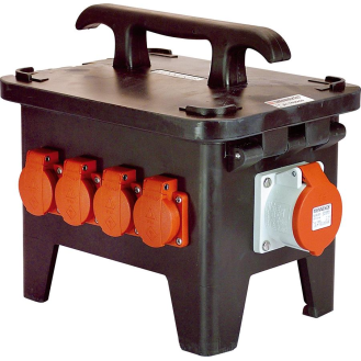 Baust-StromverteilerM1 400V aus Vollgummi-Beschreibung lesen