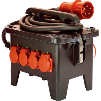 Stromverteiler aus Vollgummi 400V-Beschreibung lesen