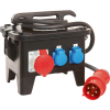 Baust-StromverteilerM4 400V aus Vollgummi
