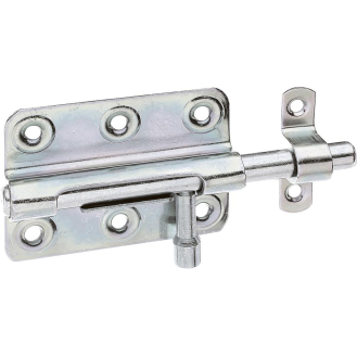 Bolzenriegel Typ266 mont.Schlaufe 100mm verz.-Beschreibung lesen
