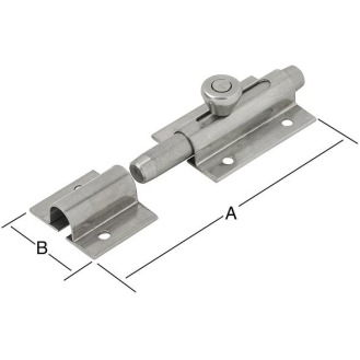 Bolz.-Knopfrieg.36X80mm Edelstahl, V2A-Beschreibung lesen