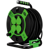 Kabeltrommel 40m 4-fach IP 44 Kunststoff H05RR-F3G sw-gr Beschaffungsartikel