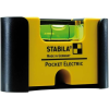 Nivel de burbuja Pocket Electric, 7 cm, con clip para cinturón