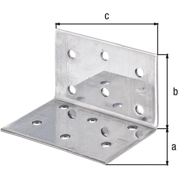 Lochplattenwinkel VA 40x40x60 mm-Beschreibung lesen