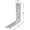 Balkenwinkel 100X40mm verz.