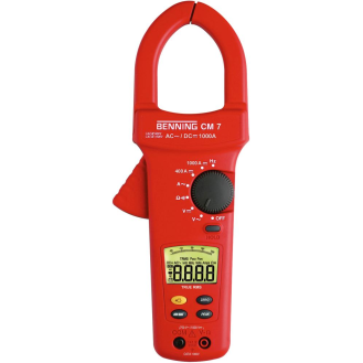 Digital-Stromzangen- Multimeter CM 7-Beschreibung lesen