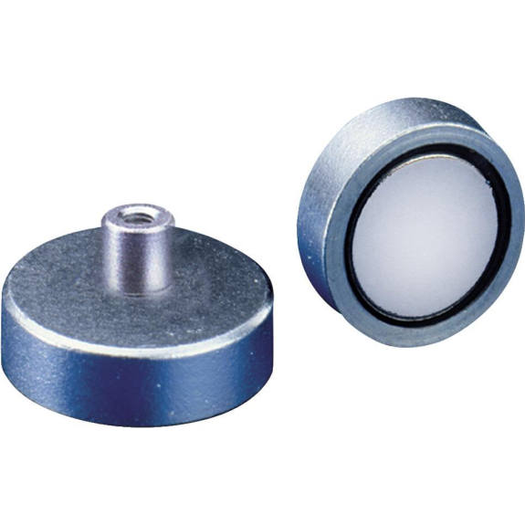 Beloh NdFeB-Flachgreif. m.Gew. 25x7,0 / 14,0mm-Leggi tutto