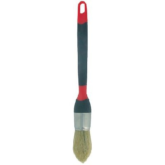 Pinceau à rechampir glycéro  - N°: 2 | Ø de la touffe: 21 mm | Sortie des soies: 58 mm-Lire la description