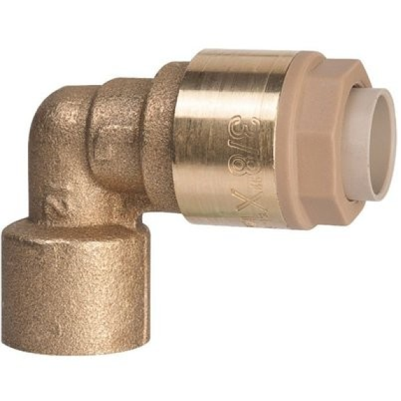 Coude femelle - Ø - Filet.: 12 - 3/8'' | Ø: 3/8'' Coude femelle - Ø - Filet.: 12 - 3/8'' | Ø: 3/8''-Lire la description