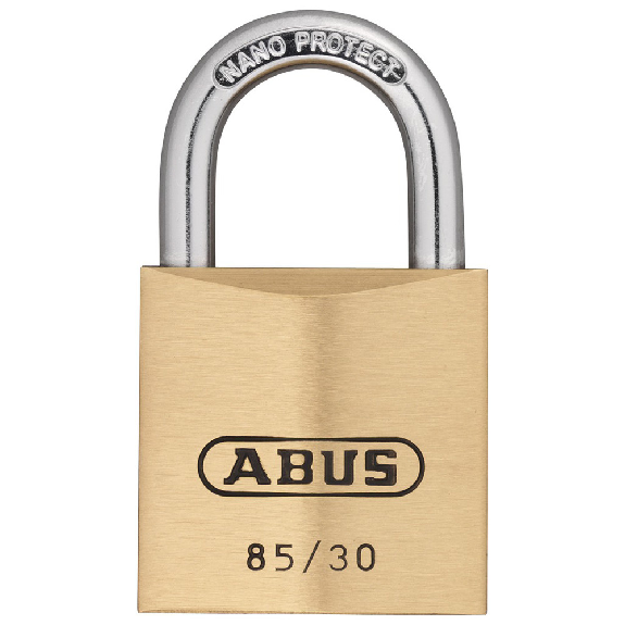 ABUS Curtain Lock Pad en laiton Série 85, 30 mm-Lire la description