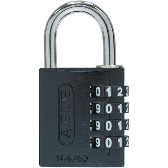Zahlen-Hangschloss 144/40 schwarz Lock-Tag Zahlen-Hangschloss 144/40 schwarz Lock-Tag-Beschreibung lesen