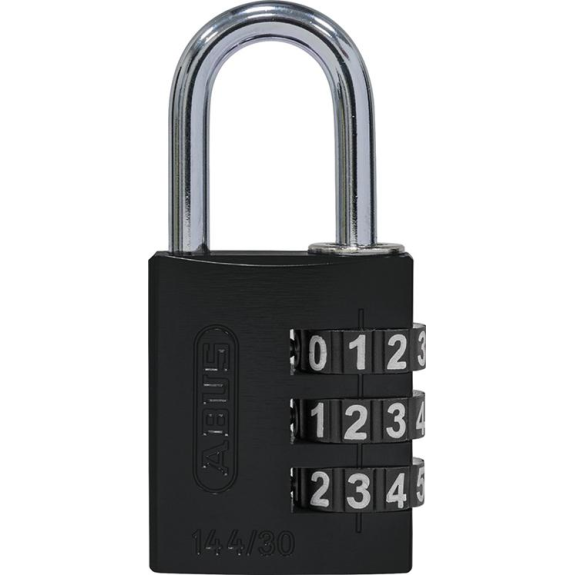 Zahlen-Hangschloss 144/30 schwarz Lock-Tag Zahlen-Hangschloss 144/30 schwarz Lock-Tag-Beschreibung lesen