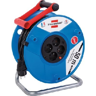 Enrouleur standard 3G1,5 mm²  - Longueur: 50 m-Lire la description