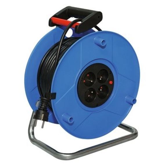 Enrouleur standard 3G1,5 mm²  - Longueur: 25 m-Lire la description